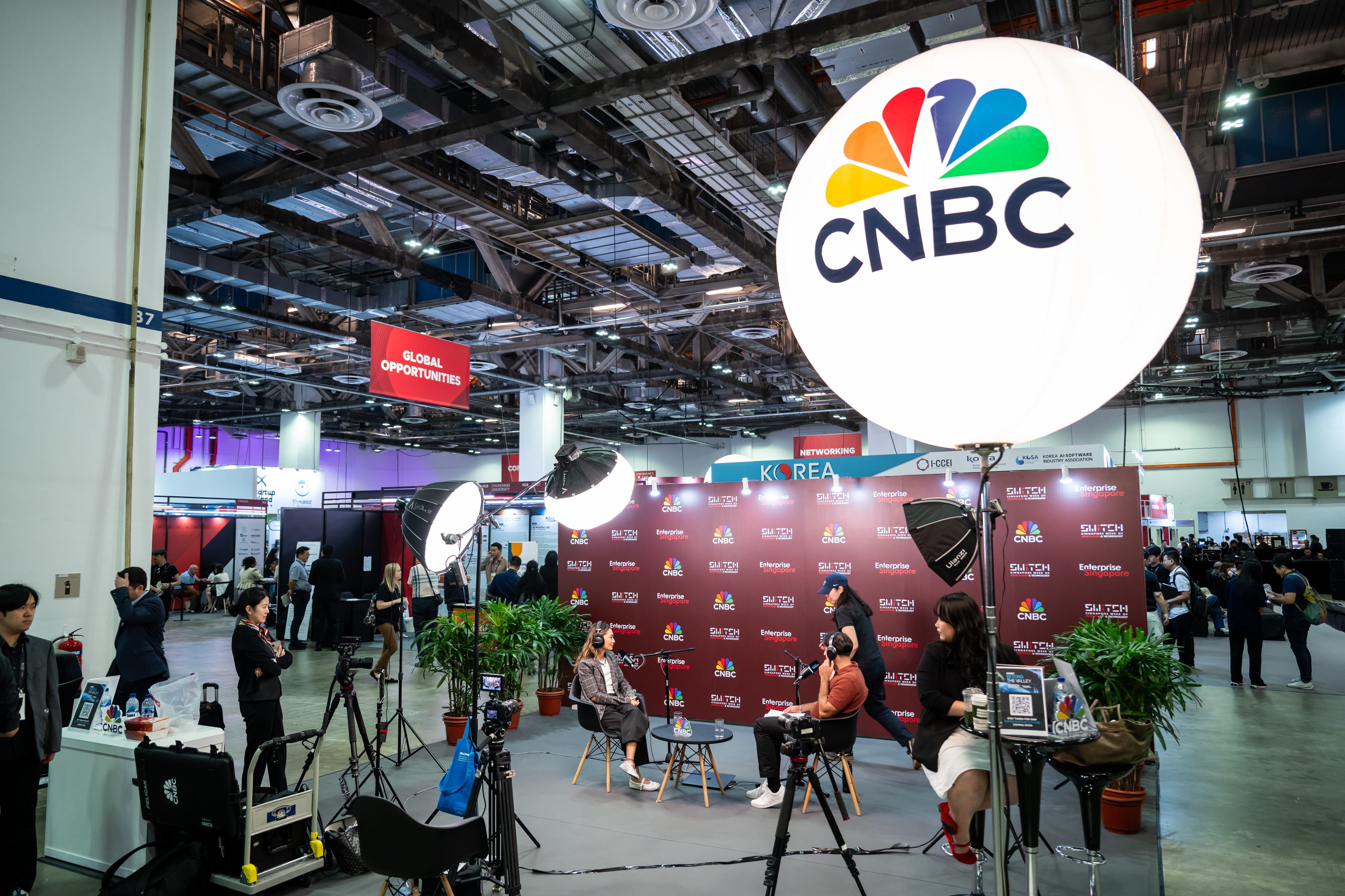 Media by CNBC at SWITCH